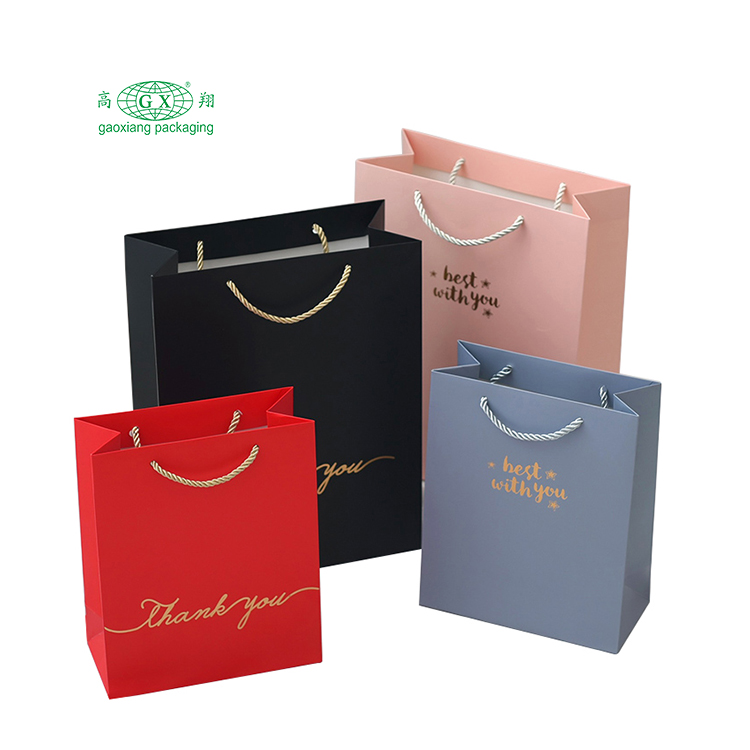 Заводской логотип bolsas de papel роскошный подарочный упаковочный пакет многоразовая бумажная сумка для покупок