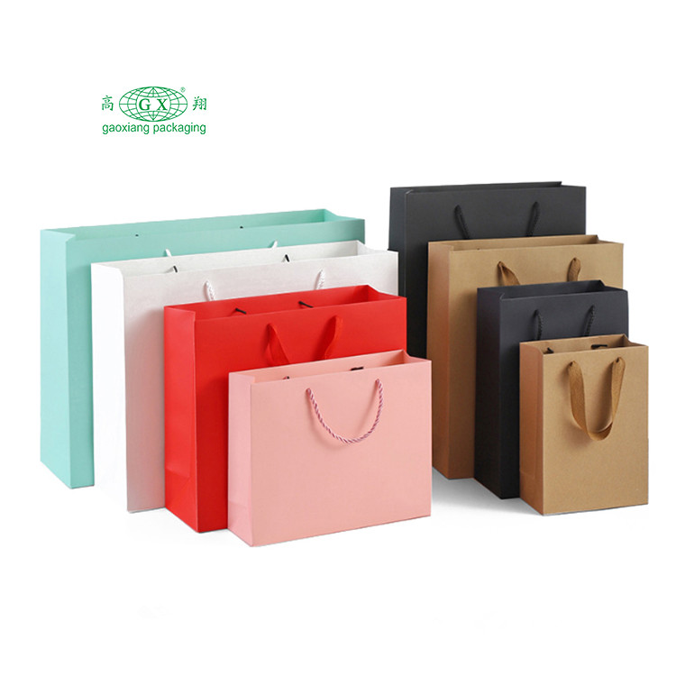 Заводской логотип bolsas de papel роскошный подарочный упаковочный пакет многоразовая бумажная сумка для покупок